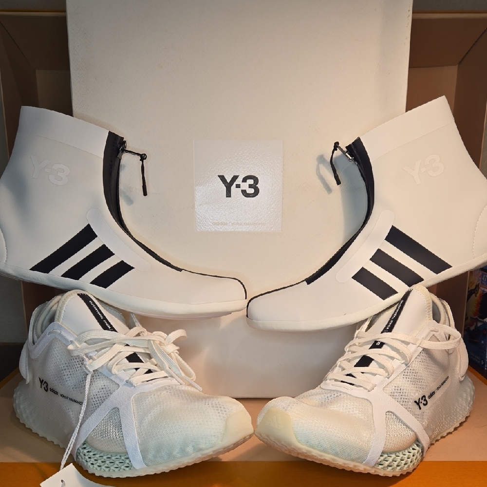 Y-3 Runner 4D IOW Mid 'Core White